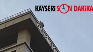 Kayseri Son Dakika Haberi: Aynı binanın teras katında ikinci intihar vakası! (VİDEOLU HABER)