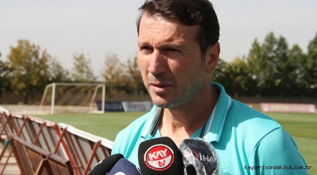Kayserispor'da Sivasspor maçı hazırlıkları sürüyor