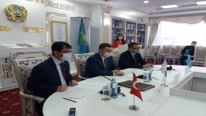 Kazakistan'da 29 Ekim Cumhuriyet Bayramı kutlandı