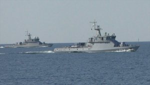 Kazakistan Deniz Kuvvetleri Hazar Denizi'nde tatbikat yaptı