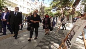 Kırklareli'nde Kovid-19 ile mücadelede hayatını kaybeden sağlıkçılar için sergi açıldı