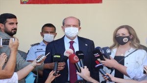 KKTC Başbakanı ve cumhurbaşkanı adayı Tatar, cumhurbaşkanı seçiminin ikinci turunda oyunu kullandı: