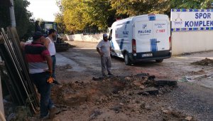 Kocaeli'de doğal gaz borusu patladı