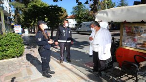 Konya, Aksaray, Afyonkarahisar ve Karaman'da Kovid-19 denetimi yapıldı