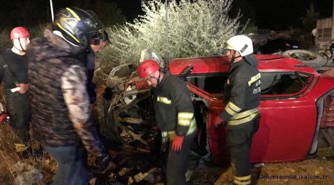 Konya'da iki otomobil çarpıştı: 9 yaralı