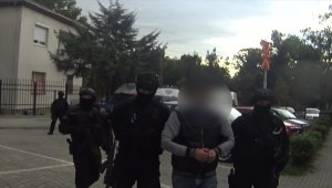 Kuzey Makedonya'da göçmen kaçakçılığı yapan 10 kişi gözaltına alındı