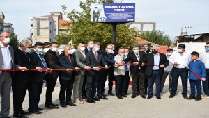 Manisa'da Zeynel Taçyıldız'ın anısına "Arnavut Zeynel Parkı" açıldı