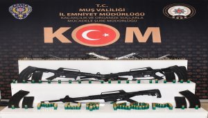 Muş'ta silah ticareti yapan 7 kişi hakkında işlem yapıldı