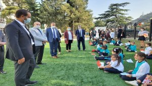 NATO PA Türk heyeti TMV Gürcistan Uluslararası Maarif Okullarını ziyaret etti