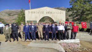 PKK'lı teröristlerin Derince köyünde katlettiği 22 kişi törenle anıldı