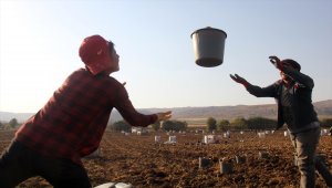 Pusat-Özen Barajı Sivas'ın Hafik ilçesinde tarlalara bolluk getirdi