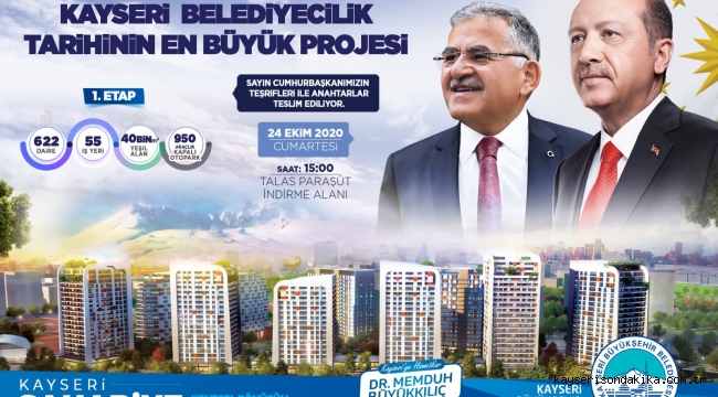 Sahabiye dönüştü! Şimdi sıra teslimde: 622 daire, 55 işyeri Cumhurbaşkanı Erdoğan tarafından hak sahiplerine teslim edilecek