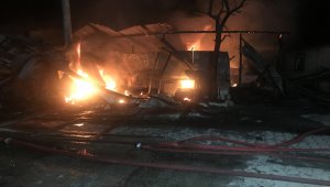 Sakarya'da anız yangınının sıçradığı ev ve otomobilde hasar oluştu