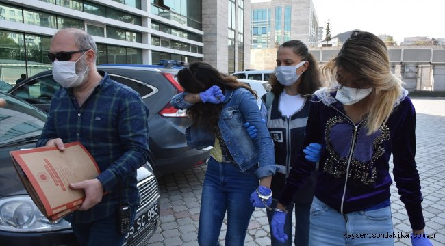 Samsun'da hırsızlık şüphelisi 3 kadın gözaltına alındı
