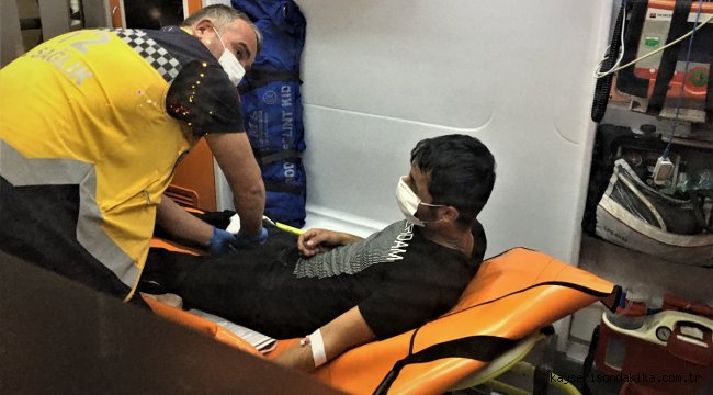 Samsun'da silahlı saldırıya uğrayan genç yaralandı