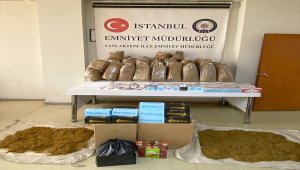 Sancaktepe'de kaçak tütün operasyonu