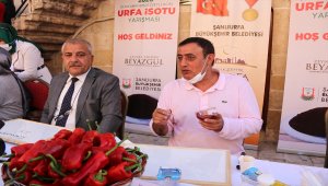 Şanlıurfa'da "en lezzetli isot" yarışması yapıldı