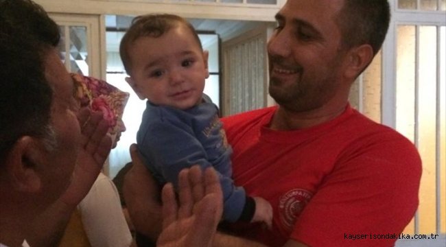 Şanlıurfa'da yangında mahsur kalan bebek itfaiye ekiplerince kurtarıldı