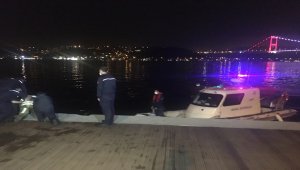 Sarıyer'de denize düşen kadın kurtarıldı