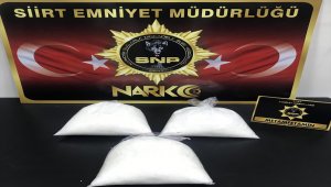 Siirt'te uyuşturucuyla mücadele kapsamında 10 ayda 44 şüpheli tutuklandı