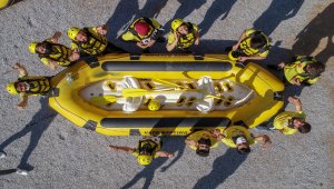 Şırnak'ta Bakanlık desteğiyle kurulan Kato Rafting Takımı'nın hedefi dünya şampiyonası