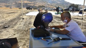 Şırnak'ta Türkiye Yamaç Paraşütü Hedef Şampiyonası'nın final heyecanı yaşanıyor