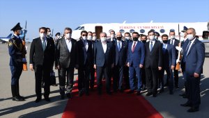 TBMM Başkanı Mustafa Şentop Azerbaycan'da