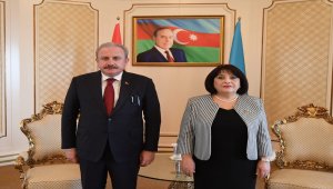 TBMM Başkanı Şentop Bakü'de şehitlikleri ziyaret etti