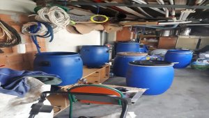 Tekirdağ'da 500 litre kaçak içki ele geçirildi
