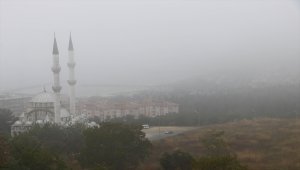 Tekirdağ'da sis etkili oldu
