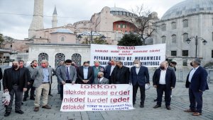 Tokat Konfederasyonu'nca, Ayasofya-i Kebir Cami-i Şerifi'nde hatim duası yapıldı