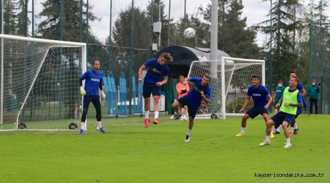 Trabzonspor, Fenerbahçe maçı hazırlıklarını sürdürdü