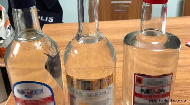 Tuzla'da 811 litre etil alkol ele geçirildi