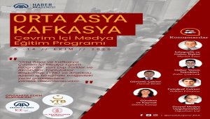 Uluslararası medya temsilcilerine AA ve YTB iş birliğinde online medya eğitimi