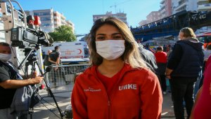 UMKE personeli Edanur, Türkiye'nin gönlüne taht kurdu