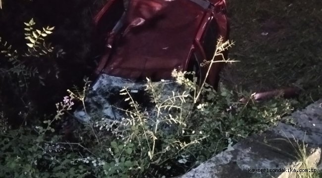 Zonguldak'ta trafik kazası: 1 ölü, 1 yaralı