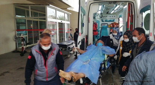 Adana'da nar suyu kaynatılan kazana düşen kişi yaralandı