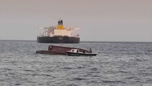 Akdeniz'de Yunan bayraklı tanker ile Türk balıkçı teknesi çarpıştı