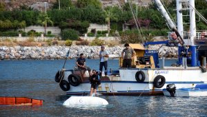 Alanya'da batan tur teknesi su altından çıkarıldı