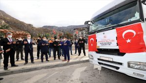 Amasya'dan İzmir'deki depremzedelere yardım