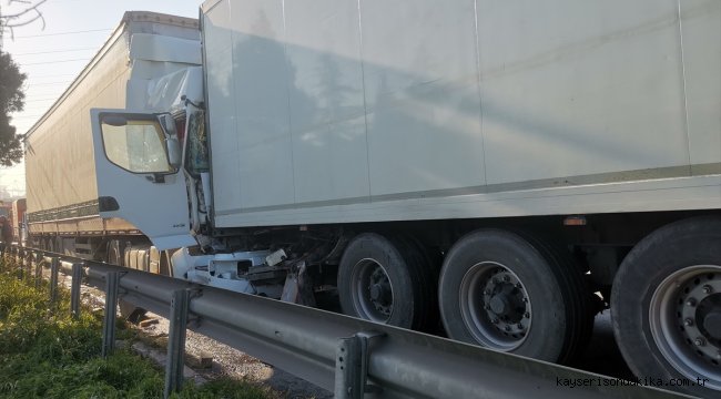 Anadolu Otoyolu'ndaki kaza ulaşımı aksattı