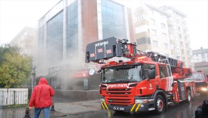 Ataşehir'de iş yeri yangını