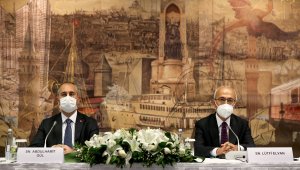 Bakan Elvan ve Gül, TOBB yönetimiyle bir araya geldi