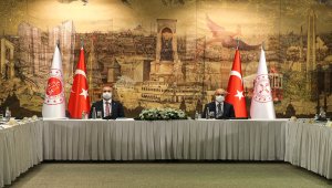 Bakan Elvan ve Gül, TÜSİAD yönetimiyle bir araya geldi