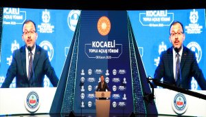 Bakan Kasapoğlu, Kocaeli'de temel atma ve açılış törenine katıldı