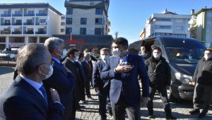 Bakan Kurum, selden etkilenen Giresun'da değerlendirme toplantısına katıldı