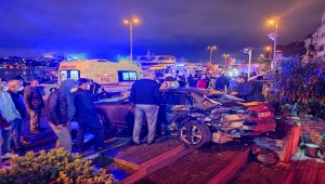 Beşiktaş'ta trafik kazası: 2 yaralı