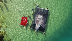 Birgül Erken ve Ufuk Koçak'tan 10 Kasım Atatürk'ü Anma Günü ve Atatürk Haftası'na özel dalış
