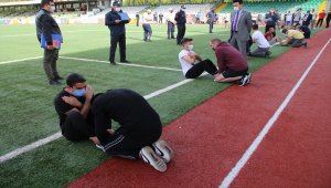 Bodrum'da zabıta adayları spor testinde ter döktü