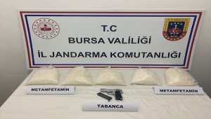 Bursa'da 5 kilogram metamfetamin ele geçirildi